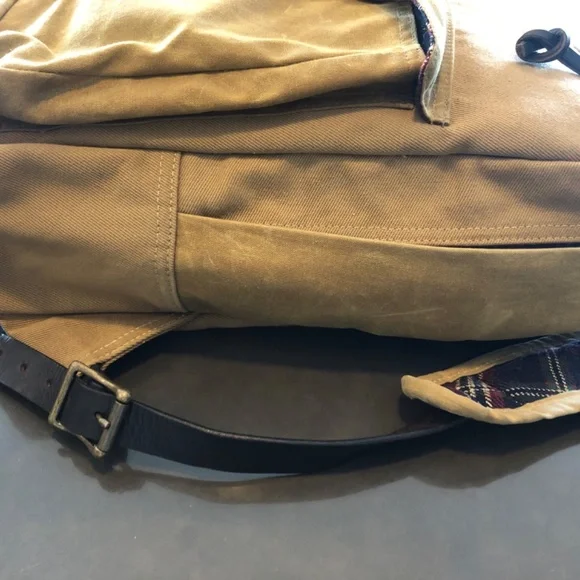 Filson Canvas Journeyman Backpack Weatherproof, Brooks Brothers Plaid Limited Ed